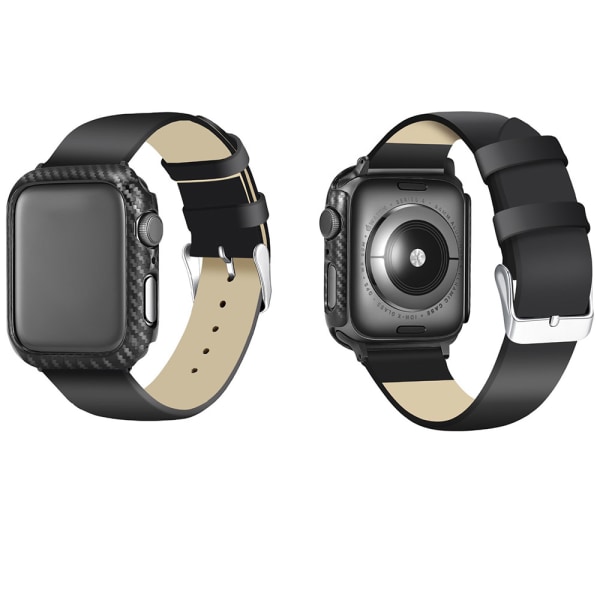 iWatch 4/5 - Beskyttende skal i kulfiber Svart 40mm