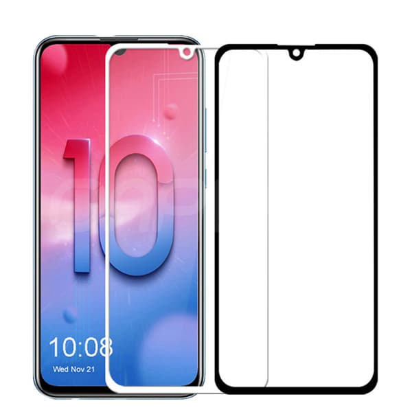 2-PACK Honor 10 Lite Skärmskydd 2.5D HD 0,3mm Svart