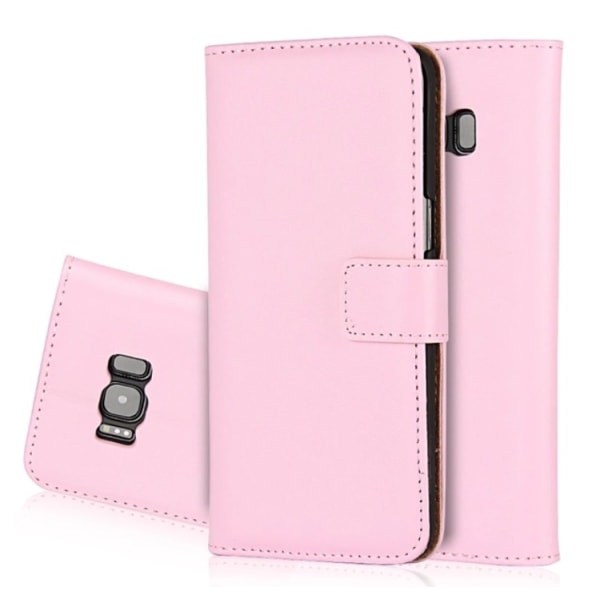 Samsung Galaxy J7 (2017) HAISKY Wallet Case (læder) Rosa