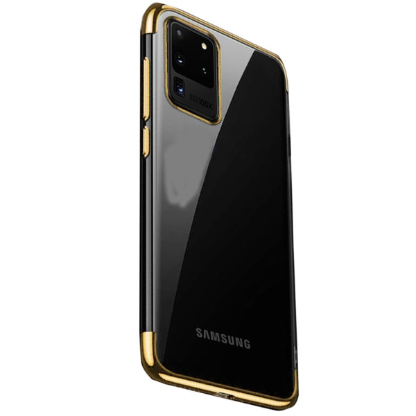 Iskuja vaimentava silikonikuori - Samsung Galaxy S20 Ultra Röd