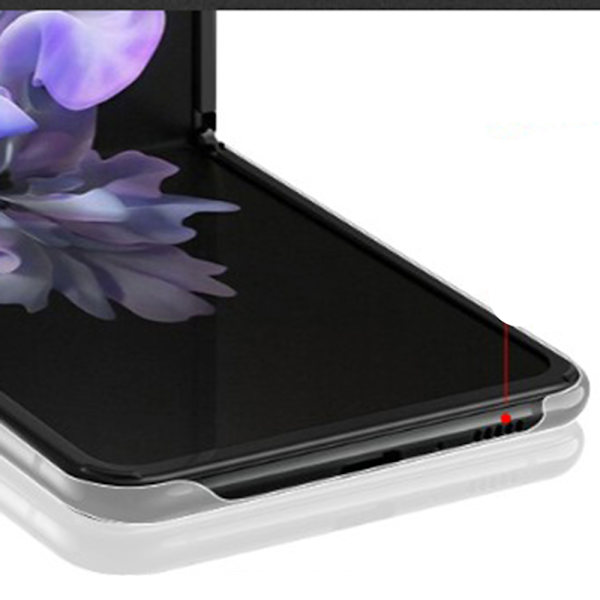 Samsung Galaxy Z Flip - Stötdämpande Skyddsskal Transparent