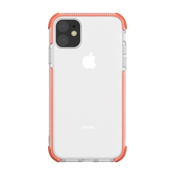 Gjennomtenkt silikondeksel - iPhone 11 Orange