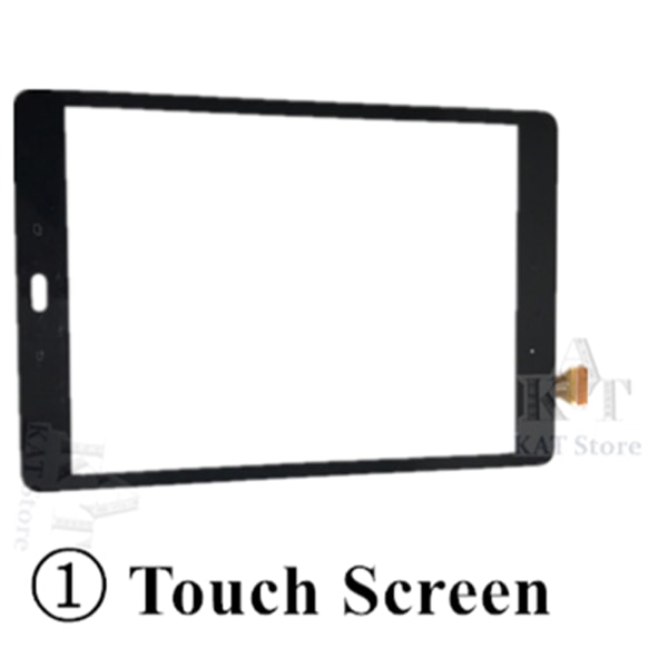 iPad 8 8th Gen 10.2 Touch Screen LCD Flex Cable Hjem-knapp Svart