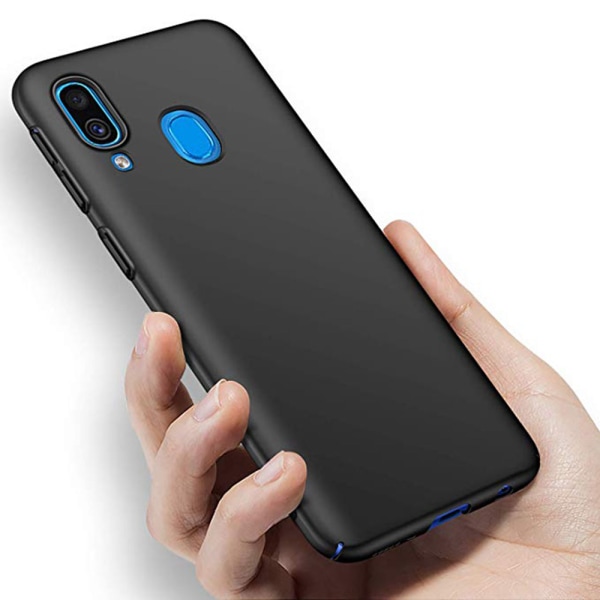 Skyddande Stilsäkert Skal (Mattbehandlat) - Samsung Galaxy A40 Svart