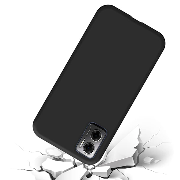 Redmi 10 5G - Stilrent och Tåligt Matte Black Skydd