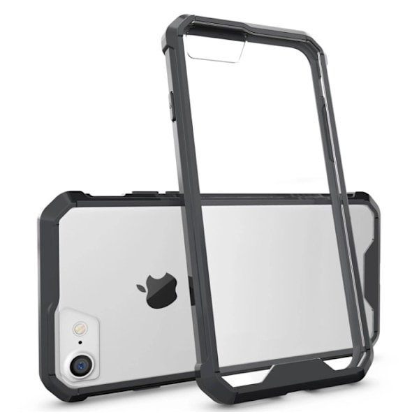 Stilrent Praktiskt Hybrid-Skal från Floveme iPhone 8 (MAX SKYDD) Grön