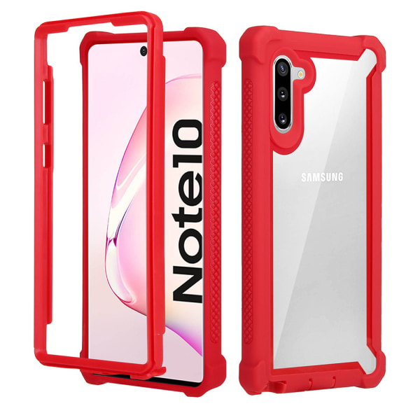 Beskyttende fleksibelt cover - Samsung Galaxy Note10 Röd