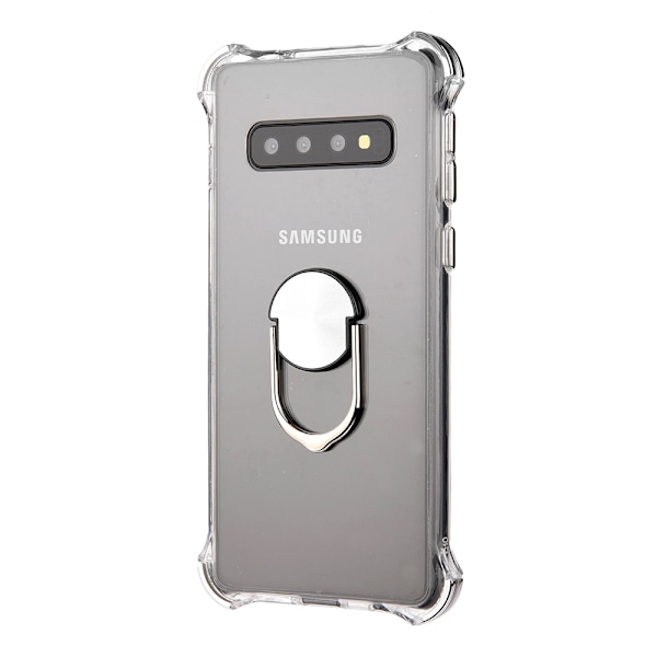 Samsung Galaxy S10+ - Skyddsskal med Ringhållare Guld