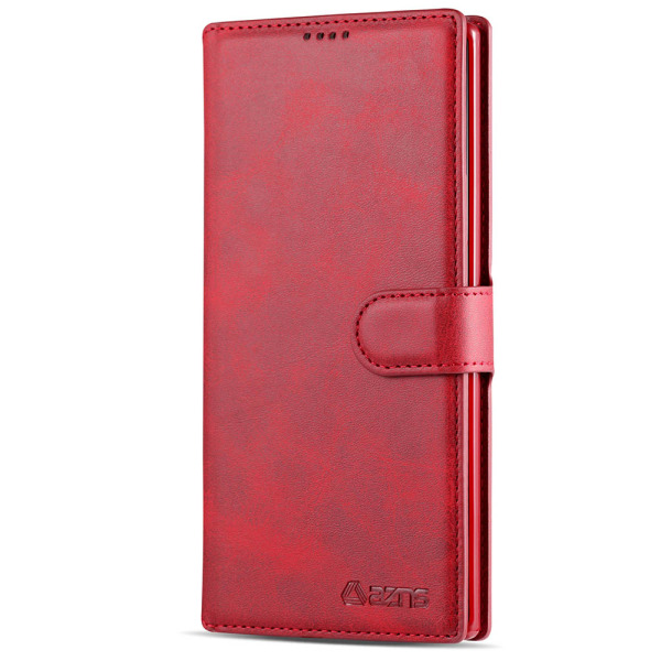 Samsung Galaxy Note10 Plus - Plånboksfodral Röd