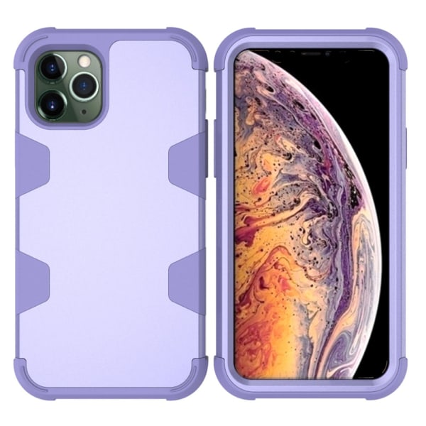 Stötdämpande Stilsäkert LEMAN Skal - iPhone 11 Pro Aquablå/Grå