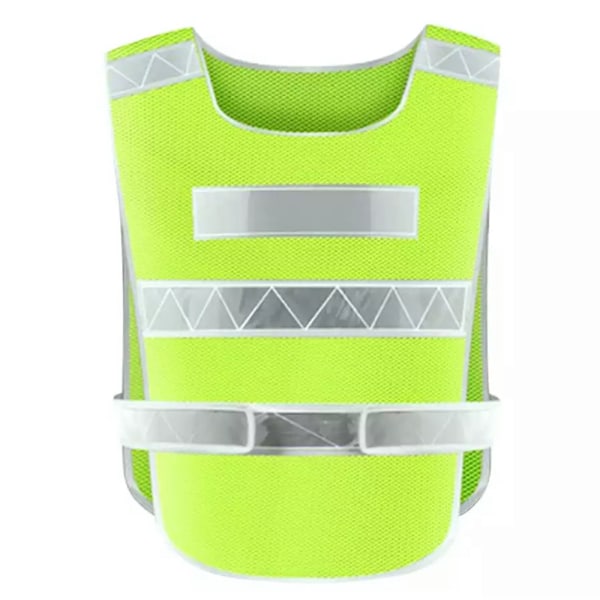 Smidig Hög Kvalitets Reflekterande Reflexväst Fluorescerande Gul