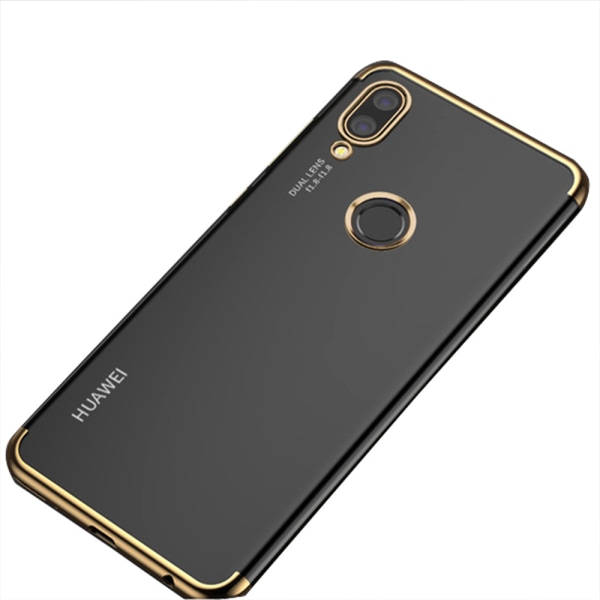 Stilrent Skyddande Silikonskal - Huawei P Smart 2019 Guld