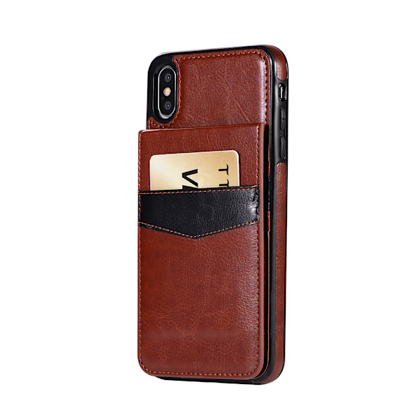 Stilsäkert Plånboksskal (S-Shell) för iPhone XS Max Rosa