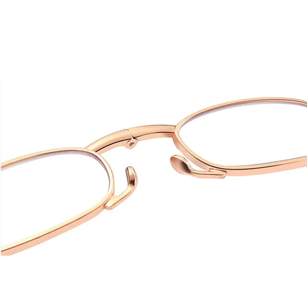 Hopfällbara Läsglasögon Unisex Blå +3.5