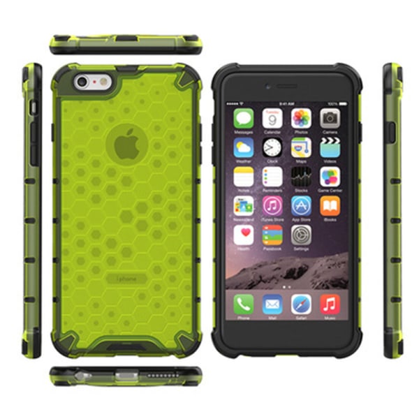 Beskyttende bikubedeksel - iPhone 8 Grön
