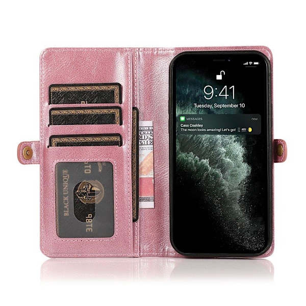 Smidigt Plånboksfodral - iPhone 13 Pro Mörkblå