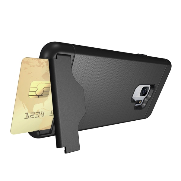 Älykäs suojus korttitallennustilalla Samsung Galaxy S9+:lle Marinblå