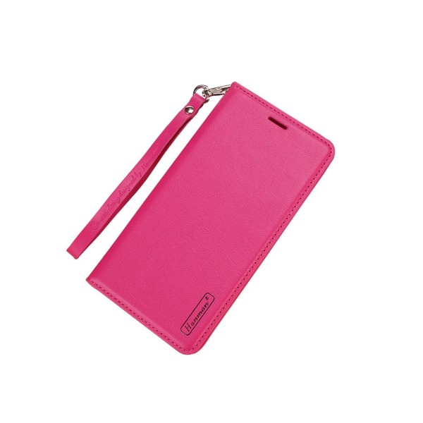T-Casual - Glatt deksel med lommebok til Huawei P20 Rosa