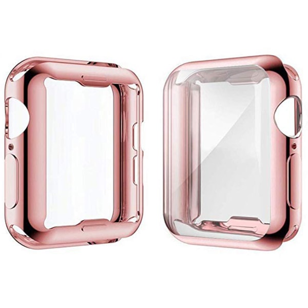 Älykäs suojus Apple Watch 38mm -sarjalle 3/2 Transparent/Genomskinlig