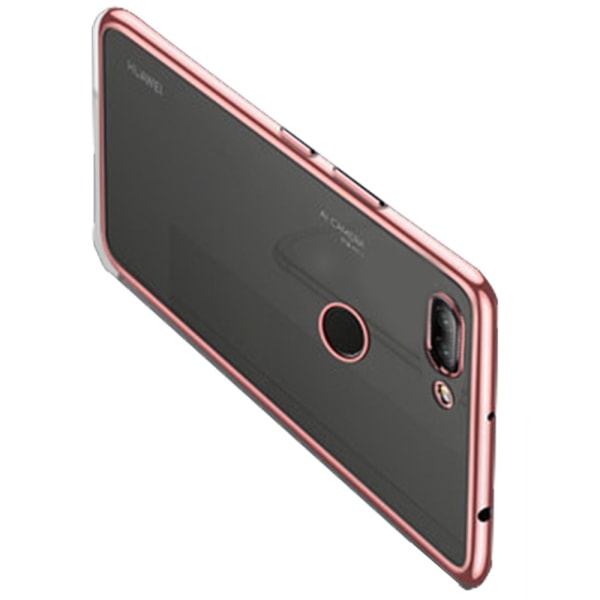 Stilig silikondeksel - Huawei P Smart 2018 Röd