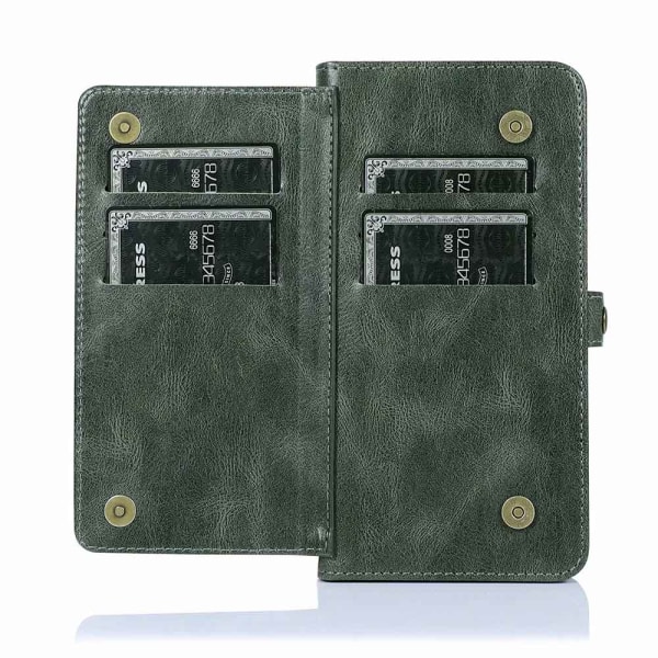 Smooth Double Wallet Case - Samsung Galaxy S10 Plus Brun