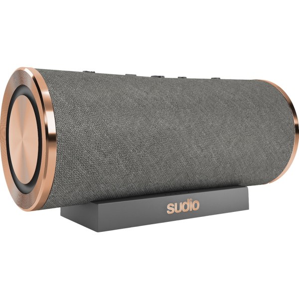 Bluetooth bærbare Sudio Fifty-højttalere Grå