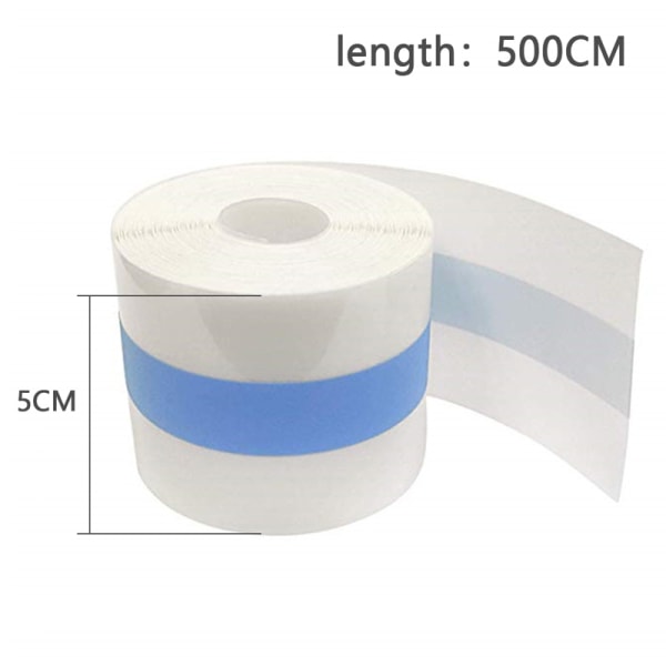 Komfortabel tape for brystløft (gjennomsiktig) Blå 5cm/5m