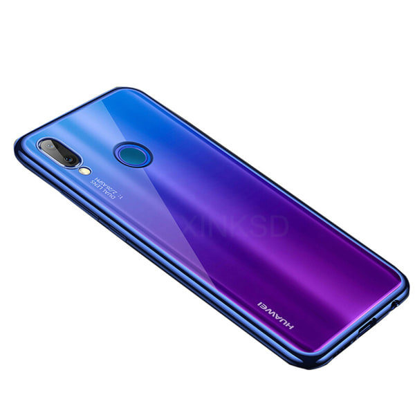 Tyylikäs suojakuori - Huawei P20 Lite (sähköpinnoitettu) Silver