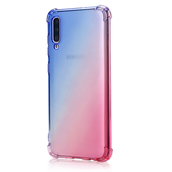 Samsung Galaxy A50 - Effektfullt Skal i Silikon (FLOVEME) Rosa/Lila