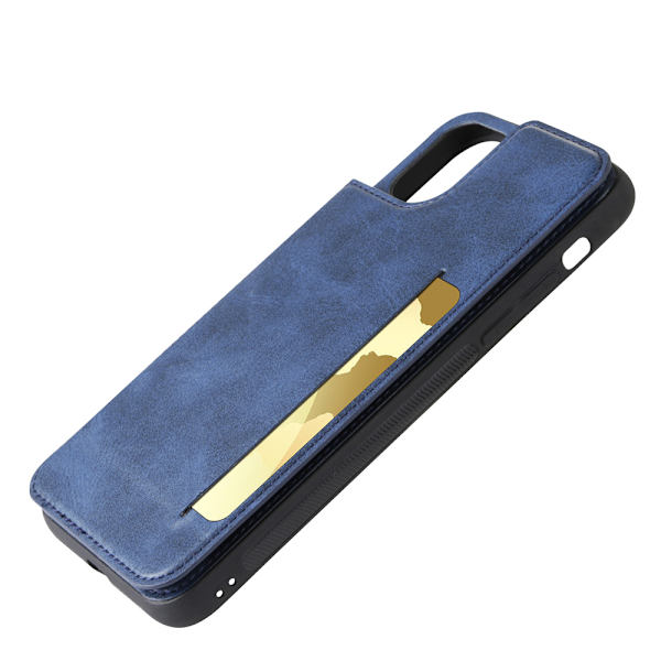 Skyddande Skal med Korthållare - iPhone 11 Pro Max Svart