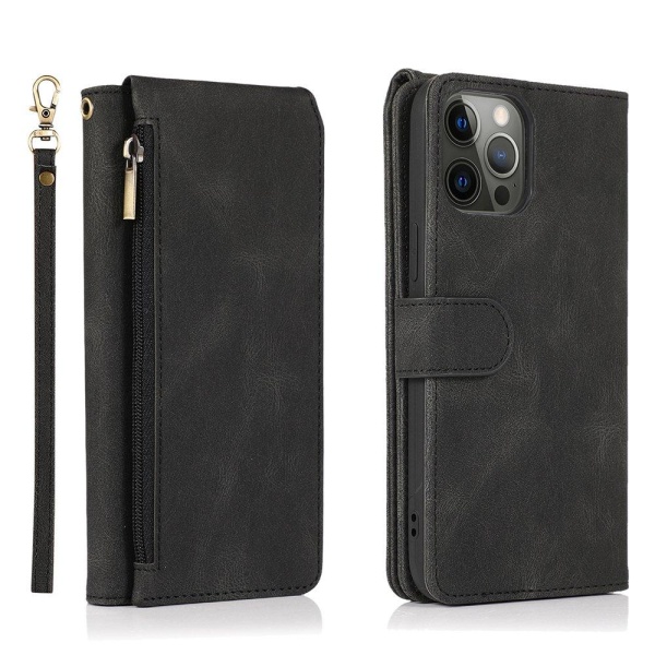 Stilfuldt Floveme Wallet etui - iPhone 12 Pro Brun