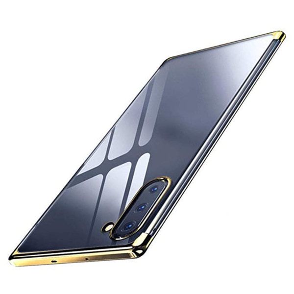 Genomtänkt Silikonskal (Floveme) - Samsung Galaxy Note10 Silver