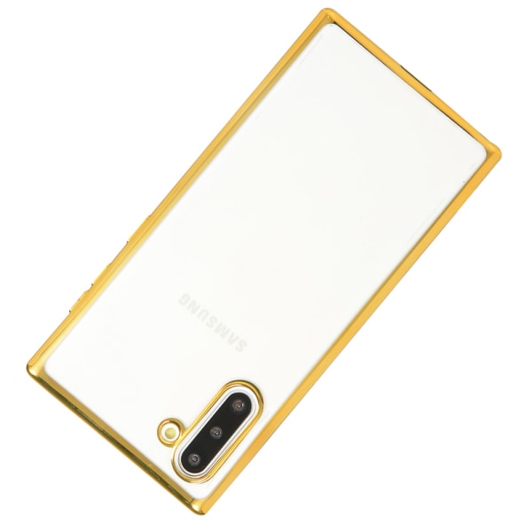 Skyddande Floveme Skal - Samsung Galaxy Note10 Silver