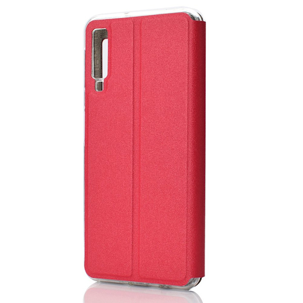 Smartfodral - Samsung Galaxy A7 2018 (LEMAN) Rosaröd