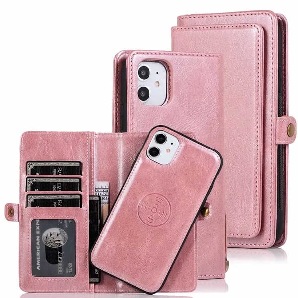 Professionelt pung etui - iPhone 11 Röd