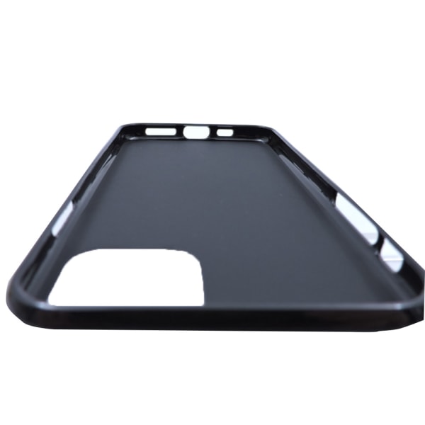 Mat Silikone Shell & 2.5-D skærmbeskytter iPhone 11 Svart