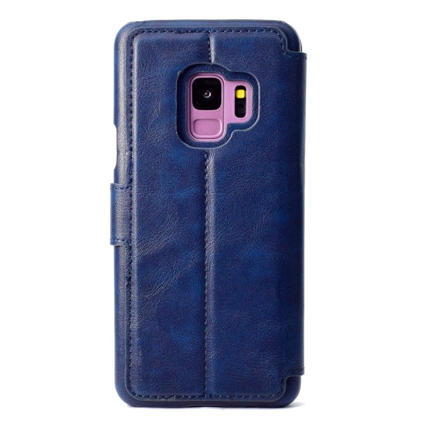 Samsung Galaxy S9+ - Tyylikäs ja älykäs lompakkokotelo Blå
