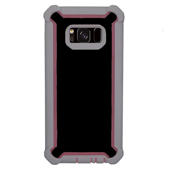 Kraftfullt Skyddande Fodral ARMY - Samsung Galaxy S8 ROSA/VIT