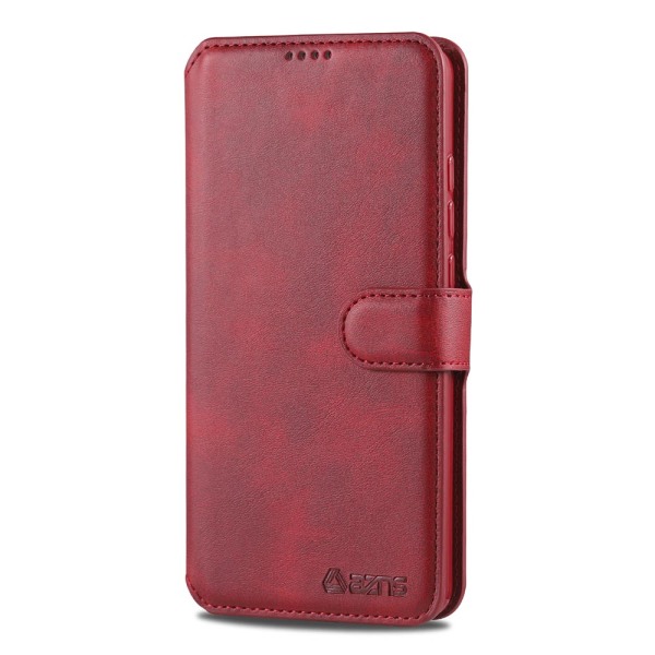 Glatt lommebokveske Yazunshi - Samsung Galaxy A20E Röd