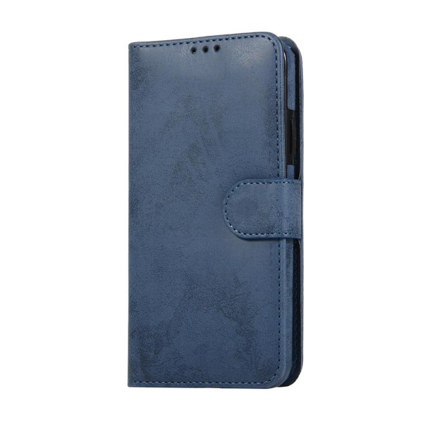 Kraftfuldt stilfuldt pungcover - iPhone 11 Pro Max Mörkblå