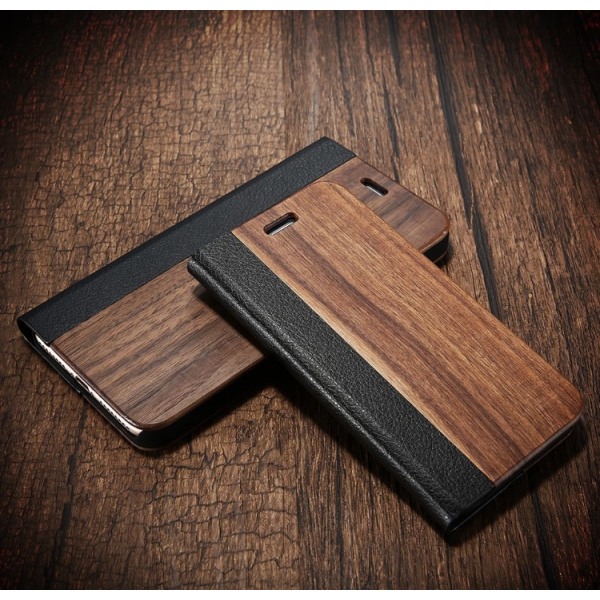 Iphone 6/6S Plus - Ainutlaatuinen Bamboo Wood -kuori Korkea laatu Bamboo