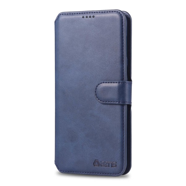 Praktisk AZNS lommebokveske - Samsung Galaxy A40 Svart