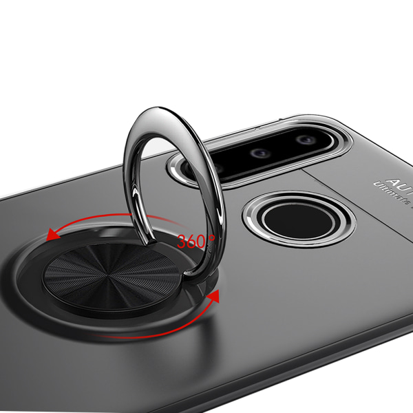 Glat beskyttelsescover (AUTO FOCUS) ringholder - Huawei P30 Lite Blå