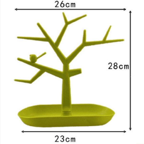 Smyckesträd i Olika Färger (Smyckesställ) Svart