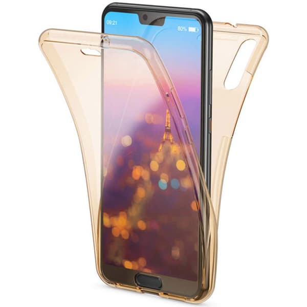 Huawei Y6 2019 - Robust Kraftfullt Dubbelsidigt Silikonskal Rosa