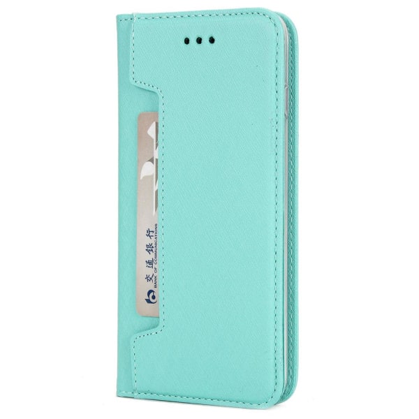 Gjennomtenkt lommebokdeksel - iPhone 8 Plus Blå