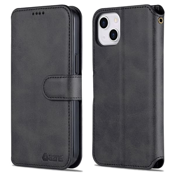 Praktiskt YAZUNSHI Plånboksfodral - iPhone 14 Plus Röd