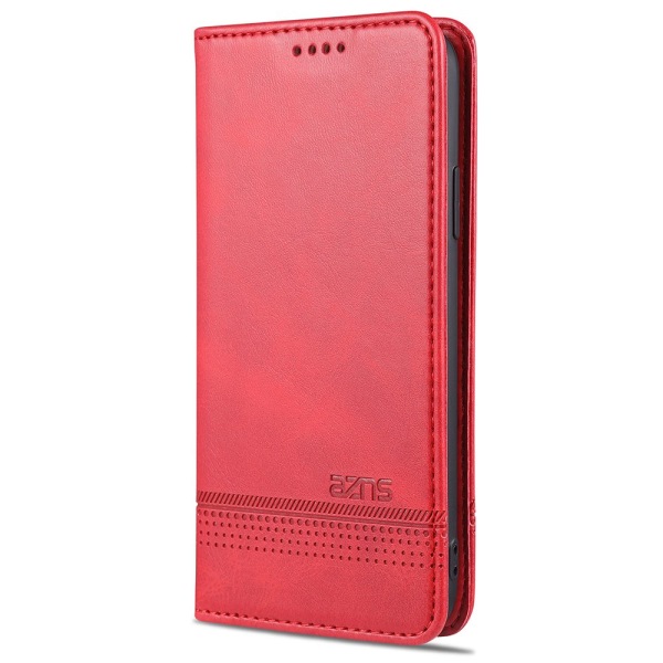 Vähän käytetty AZNS-lompakkokotelo - Xiaomi Redmi 9AT Röd