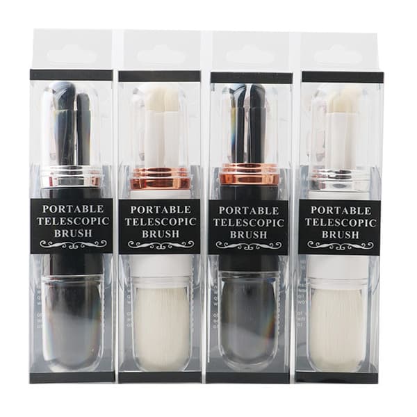 Premium Makeup Borstset Läppblandning / Ögonskuggor Vit/Silver Vit/Silver