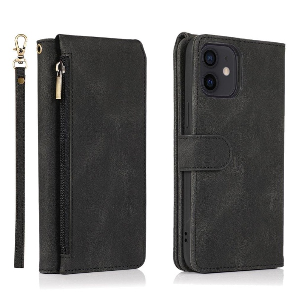 Tankevækkende Wallet-etui - iPhone 12 Brun